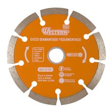 Disco Diamantado Segmentado Western