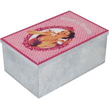 Caixa Organizadora Color Metal Grease 9X14X21Cm