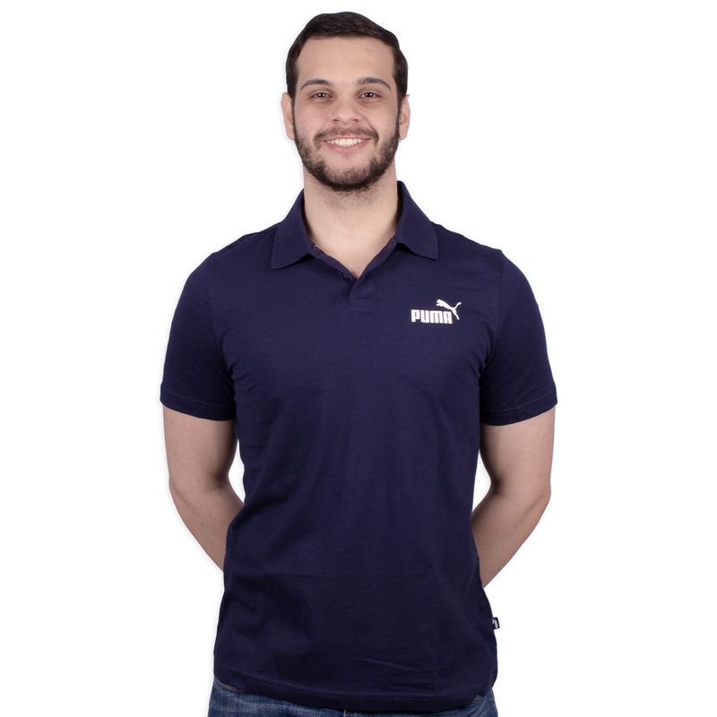 Polo puma azul hot sale