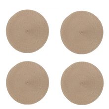 Jogo Americano Redondo 4 (quatro) unidades Allure Elegante