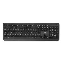 Teclado sem Fio Côncavo Conexão 2.4ghz USB 13 Teclas Multimídia Preto Multi - TC297 TC297