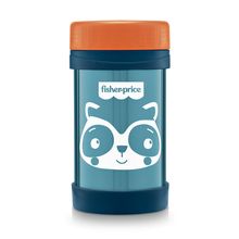 Pote Térmico Aço Inox Hot & Cold Blueberry Azul Fisher Price - BB1090 BB1090