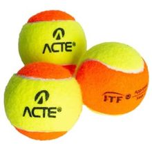 Bola para Beach Tennis Acte Sports BT100 3 Unidades - Amarelo/Laranja