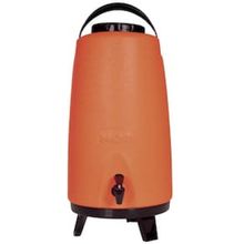 Garrafa Térmica com Torneira Mor Coffee Break Laranja - 12 L
