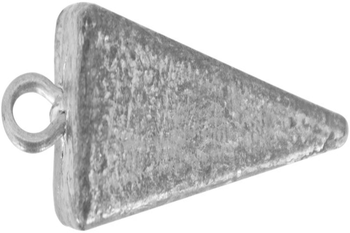 Affondatori Piramide Da Pesca 5 Libbre – Pesi In Piombo Per Acqua Salata E Dolce – Confezione Da 5 LB