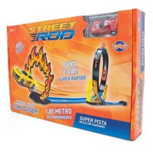 Super Pista Lançadora  Giro 360 Street Rod - Toyng