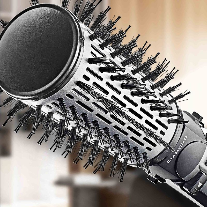 Escova rotating air clearance brush diamond brilliance conair