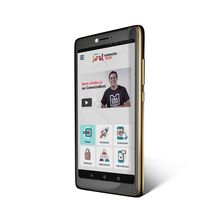 Smartphone ObaSmart 3 32GB para a 3ª Idade Dourado Obabox - OB018 OB018