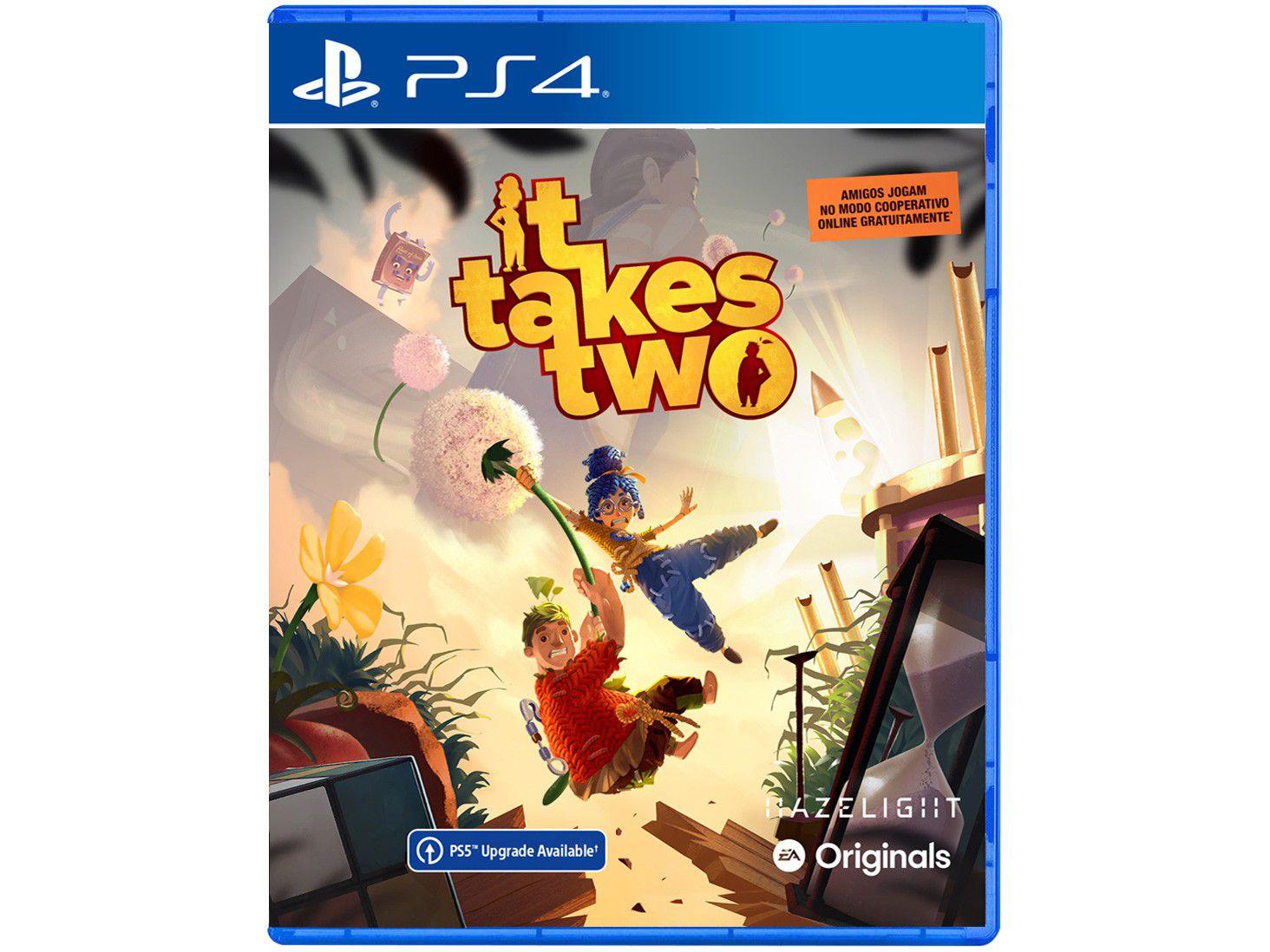 Jogo It Takes Two para PS4 e PS5 Via Upgrade - Digital Hazelight