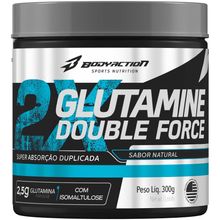 Glutamina 2500mg por Dose com Isomaltulose 300g Body Action