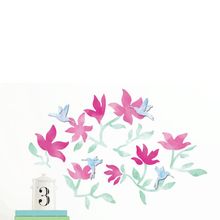 Adesivo de Parede 3D Adesif Beija Flor