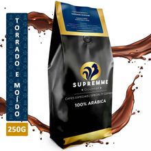 Café Supremme Diamond 100% Arábica Torrado e Moído 250gr