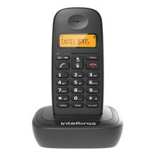 Telefone Sem Fio Intelbras Ts2510 Com Identificador De Chamadas Preto