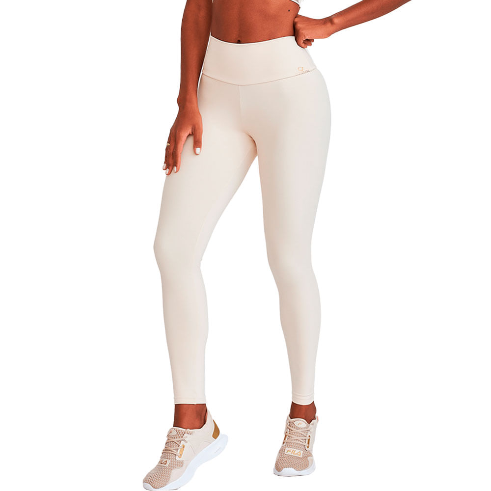 Calça Legging Caju Brasil Nz Nakay Classic Branco - Shop Coopera