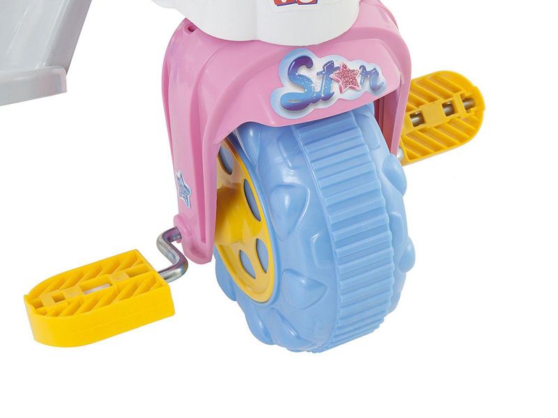Triciclo Motoca Infantil Tico Tico Uni Love Com Luz - Magic Toys