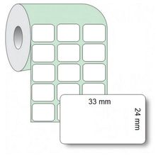 Etiqueta Adesiva 33x24 - Com 3 Colunas | 12 Rolos | 44.280 Etiquetas