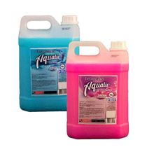 Kit 2 Desinfetante Aqualiv Plus Oceanic e Pétala de Rosa 5L