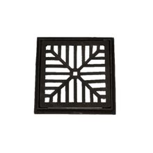 Ralo Com Caixilho de Ferro Fundido Captação Esgoto 35x35cm