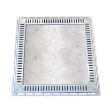 Tampa Casa Máquina Piscina Rebaixada Simples Grelha 80x80 B2