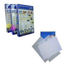 Jogo De 50 PVC e 100 Folha Imprimível A4 Impressão À Laser