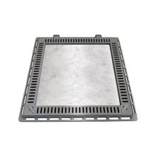 Tampa Casa Máquina Piscina Rebaixada Art Grelha 80x80cm C