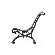 Par Pé de Banco Praça Jardim Decoração Caracú Ferro Fundido