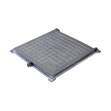 Tampa Tampão Chão Articulado Porta Cadeado Reforçado 50x50cm