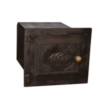 Forno em Ferro Fogão a Lenha Médio Porta Ferro 50x42x35cm