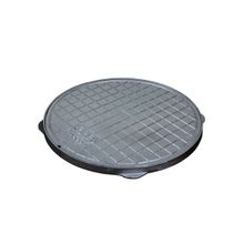 Tampa Tampão de Chão T050 em Alumínio Circular Simples 50cm