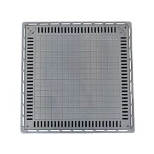 Tampa Casa de Máquina Piscina Lisa Simples Grelha 80x80cm C