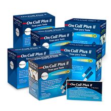 150 Tiras de Glicose Individuais On Call Plus II