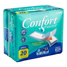 Absorvente Geriatrico Confort Master embalagem com 20 unidades