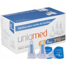 Agulha Para Caneta de Insulina Caixa c/ 100 unidades - Uniqmed