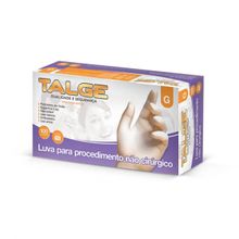 Luva de Procedimento Vinil - Com Pó - Talge