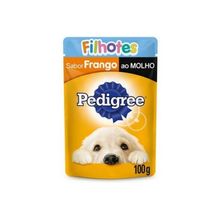 Sachê Pedigree Frango ao Molho para Cães Filhotes