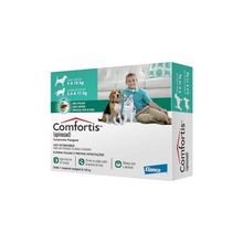 Antipulgas Comfortis 560mg - Caes 9 a 18kg e Gatos 5,4 a 11kg - Elanco