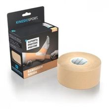 Fita Kinesio Sport Bandagem Rígida - Cor Bege