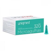 Microagulhas Estética Lebel 32gx4mm - Uniqmed - 10 unidades