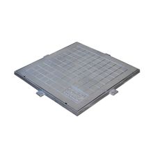 Tampa Tampão de Chão Alumínio Dupla Vedação Simples 60x60cm