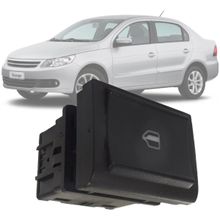 Botão de Vidro Elétrico VW Gol G5 Paniel - Traseiro Esquerdo