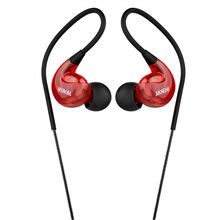 Fone de Ouvido Vokal Para Retorno de Palco E40 Extra Bass - Vermelho