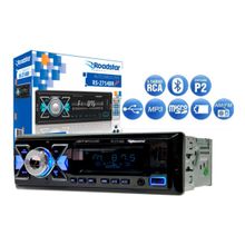 Rádio MP3 Player Roadstar RS2714BR BT/2 USB/SD/FM/Auxiliar C/Controle - 4 x 55w