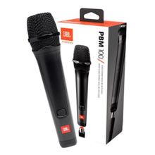 Microfone JBL Dinâmico PBM100 Wired Com Cabo