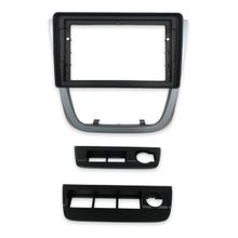 Moldura Multimídia 9" Flutuante VW Gol/Voyage/Saveiro G5 Grafite C/Suporte 2/4 Botões (Chi) - (5848)