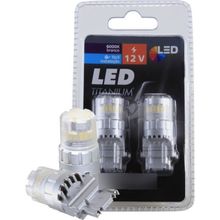 Par Lâmpada Led Titanium T25 1 Polo 3156 Shocklight - (SLL-3156T-BC)