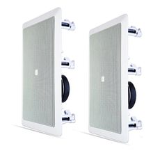 Par de Caixas de Som Arandela JBL 6W21RT Retangular 50 Watts Rms 8 Ohms Branca
