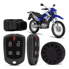 Alarme P/ Moto Honda Positron Duoblock Fx 350 G8 Dedicado Bros 150 10&gt;15 Bros 160 16&gt;18 XRE 190 16 &gt;