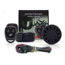 Alarme Para Motos Pósitron Duoblock Pro 350 G8 Universal 2 Controles, Sensor de Movimento e Presença