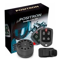Alarme Para Motos Pósitron Duoblock FX 350 G8 Universal com Função Presença