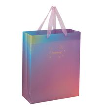 Sacolas Para Presente Happiness 12 UN Tamanho G 32x26,8x9,9cm DAC